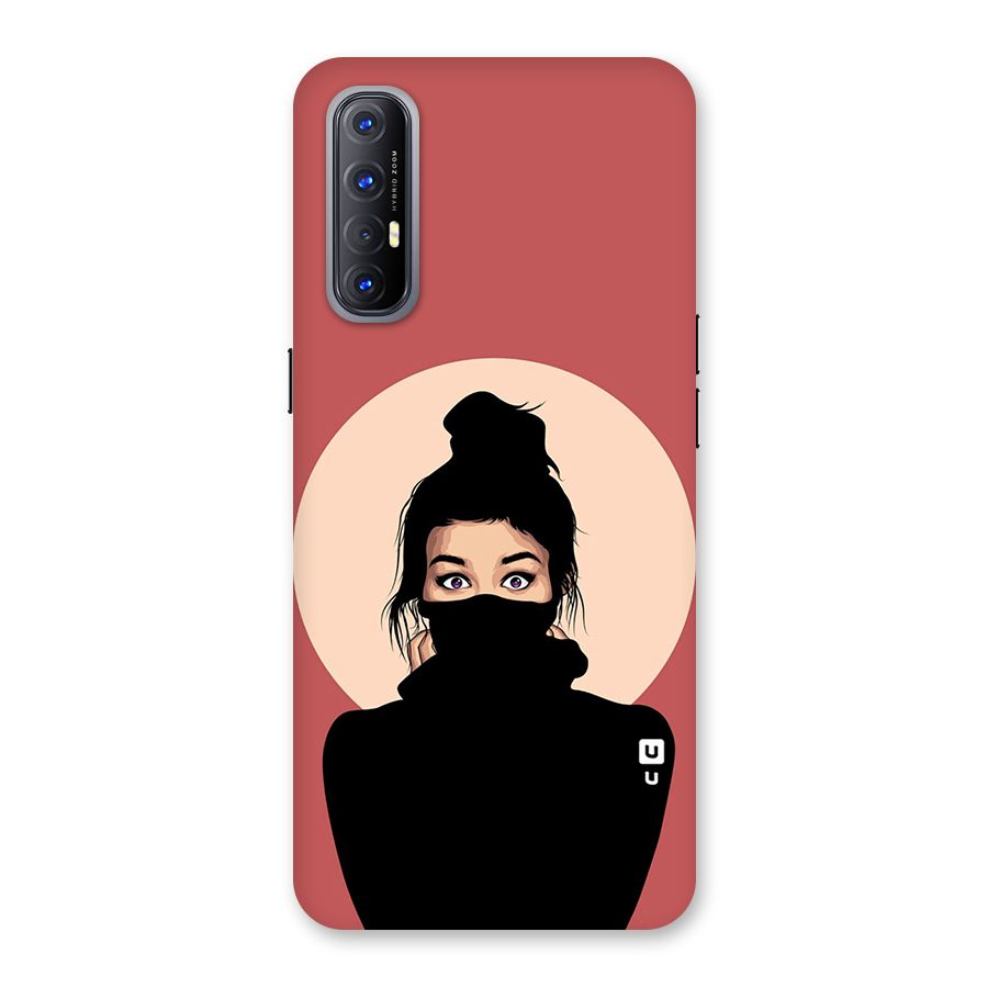 Aesthetic Digital Art Girl Back Case for Reno3 Pro