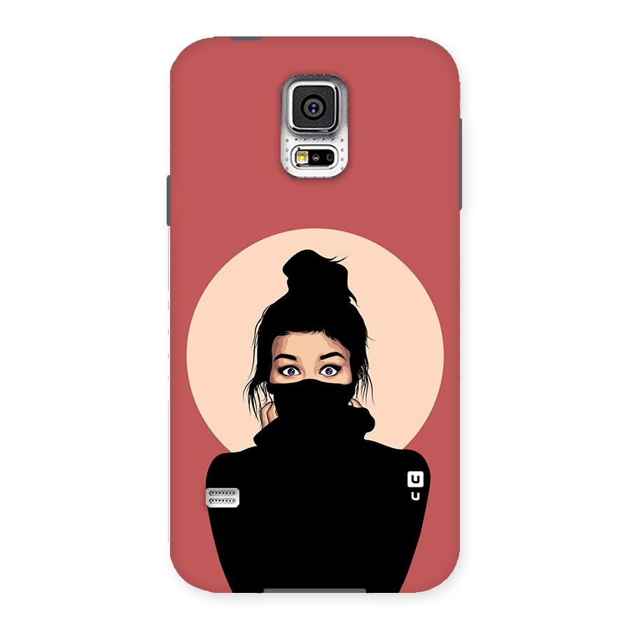 Aesthetic Digital Art Girl Back Case for Samsung Galaxy S5