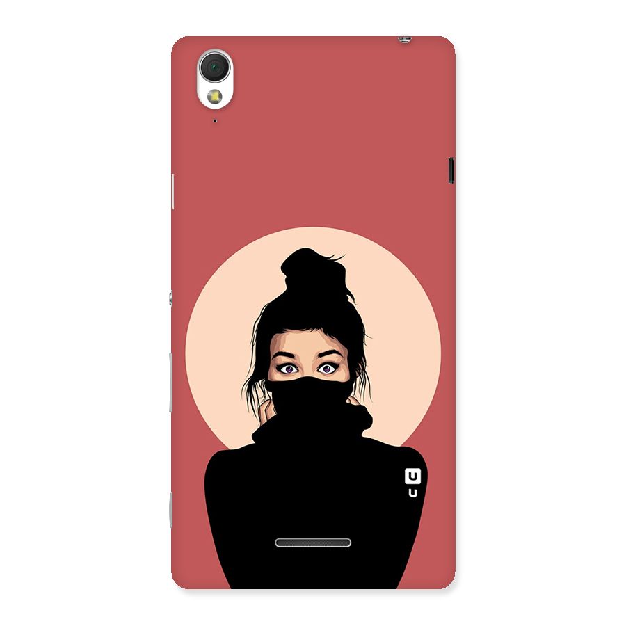 Aesthetic Digital Art Girl Back Case for Sony Xperia T3