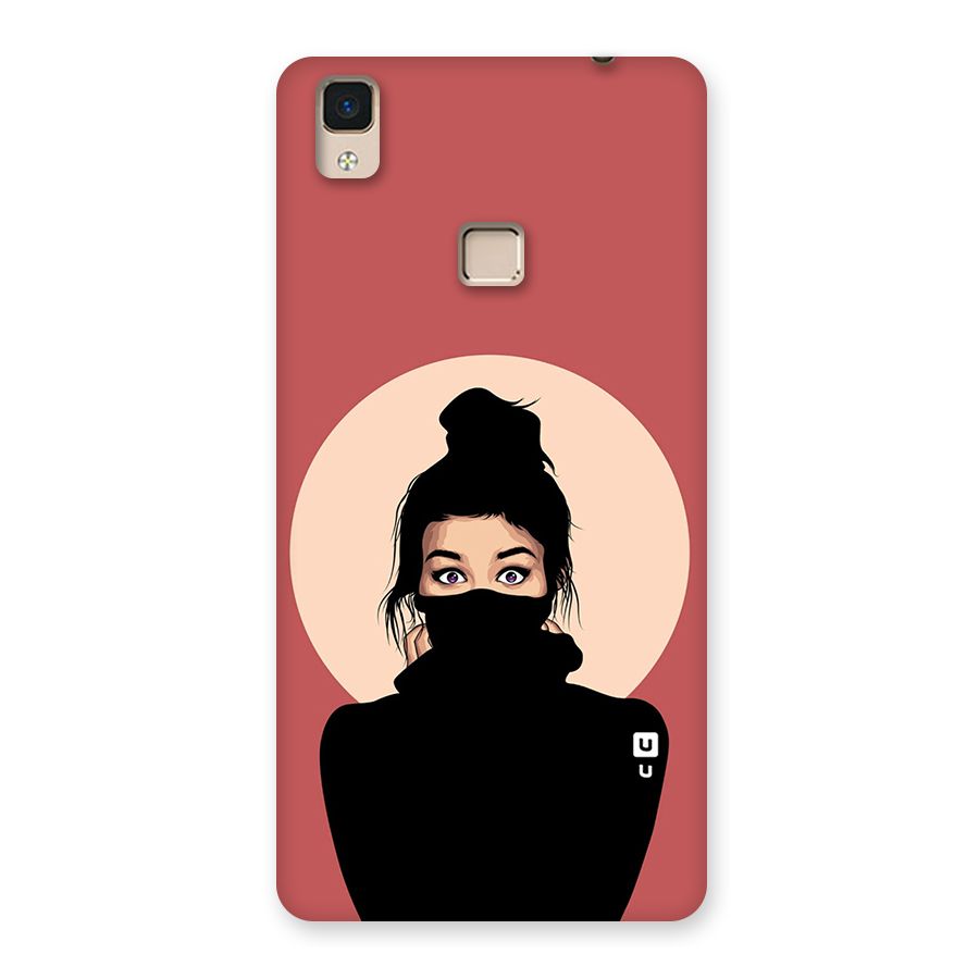 Aesthetic Digital Art Girl Back Case for V3 Max