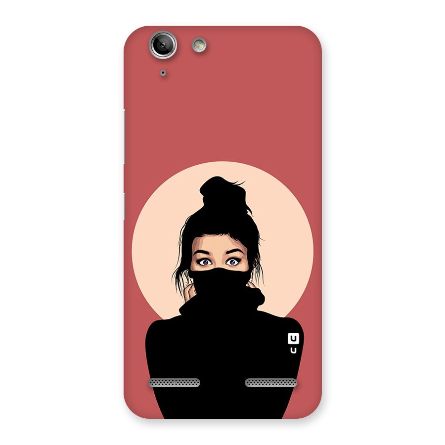 Aesthetic Digital Art Girl Back Case for Vibe K5 Plus