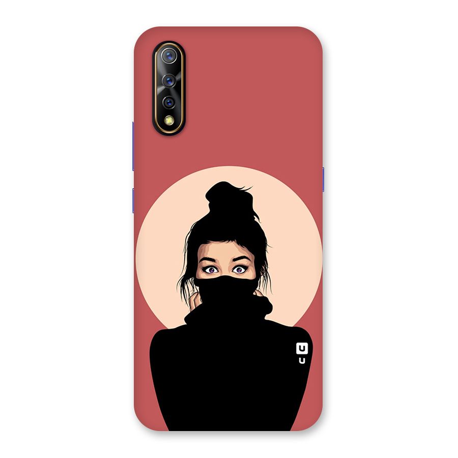 Aesthetic Digital Art Girl Back Case for Vivo S1