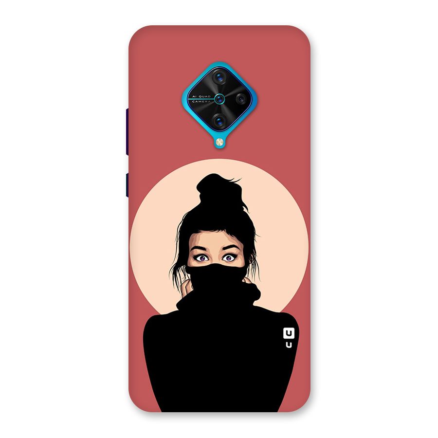 Aesthetic Digital Art Girl Back Case for Vivo S1 Pro