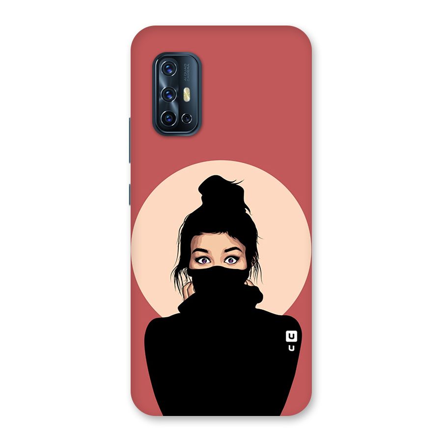 Aesthetic Digital Art Girl Back Case for Vivo V17