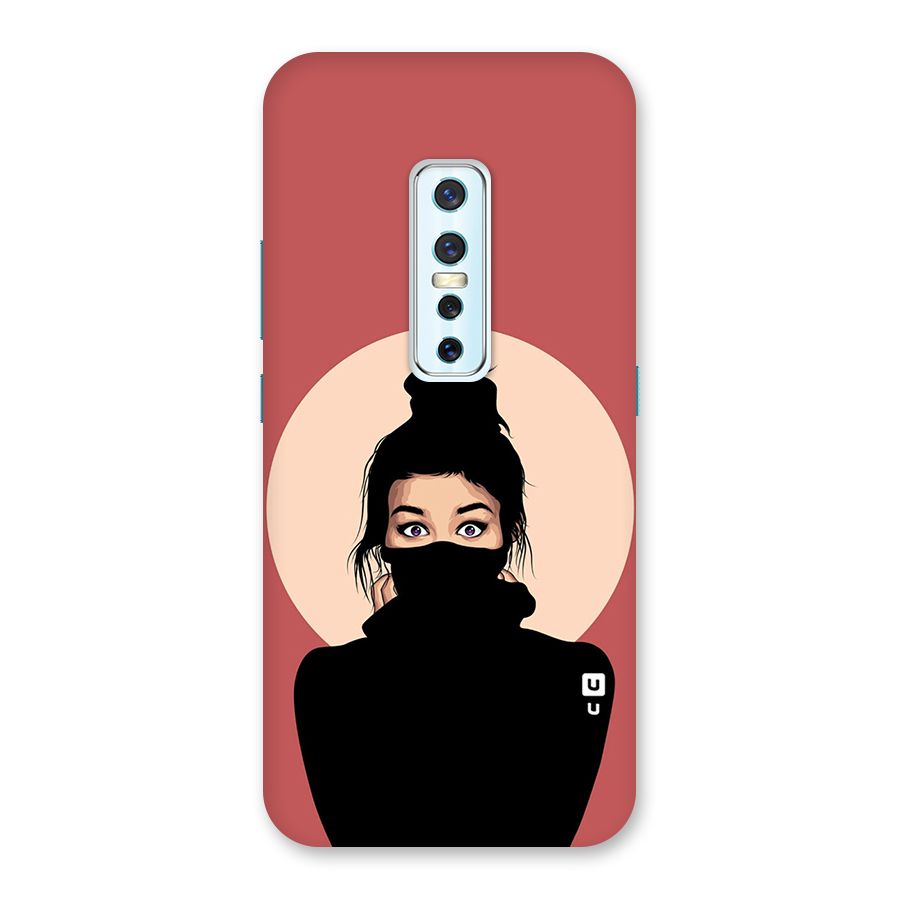 Aesthetic Digital Art Girl Back Case for Vivo V17 Pro