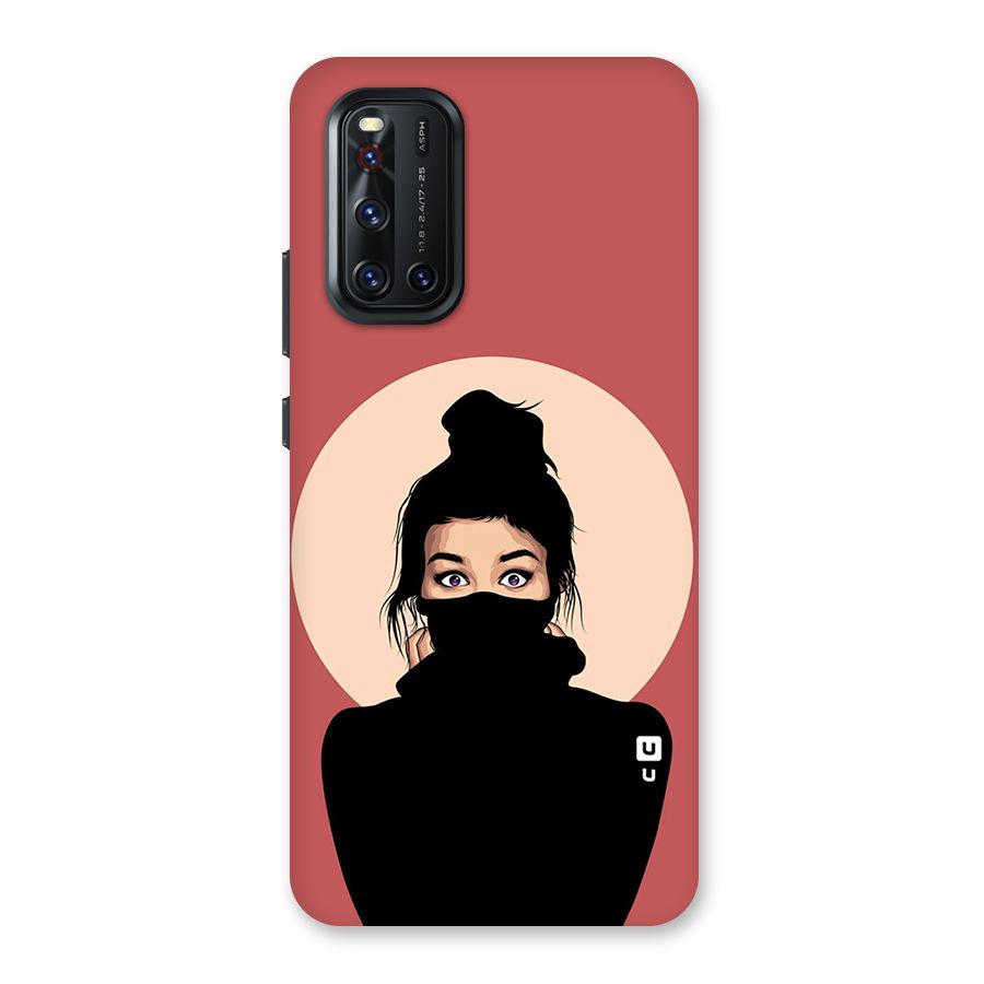 Aesthetic Digital Art Girl Back Case for Vivo V19