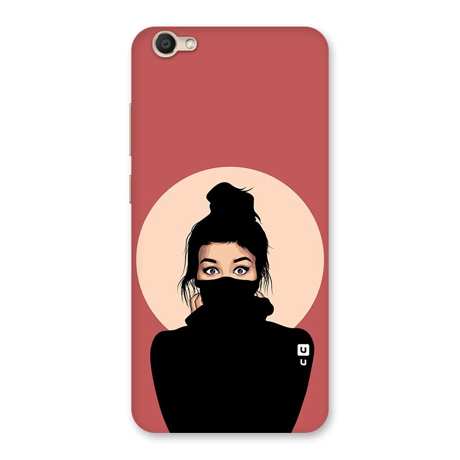 Aesthetic Digital Art Girl Back Case for Vivo V5
