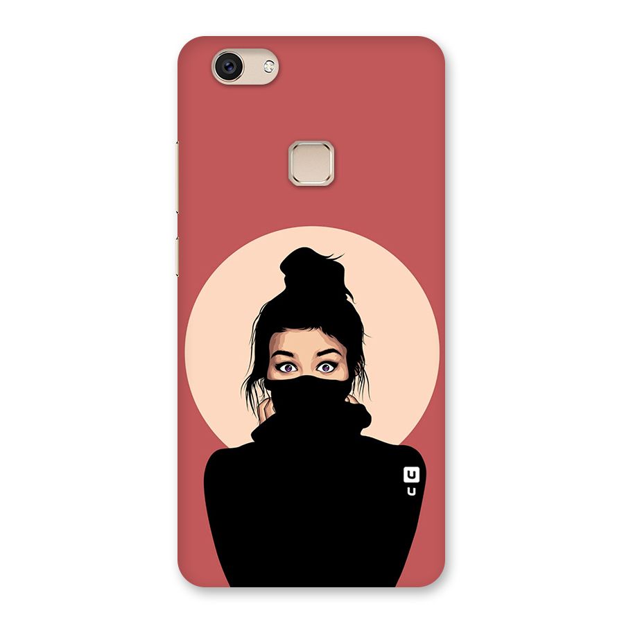 Aesthetic Digital Art Girl Back Case for Vivo V7