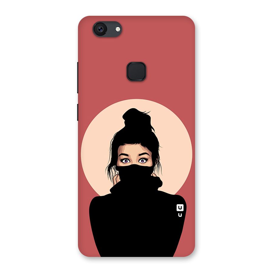 Aesthetic Digital Art Girl Back Case for Vivo V7 Plus