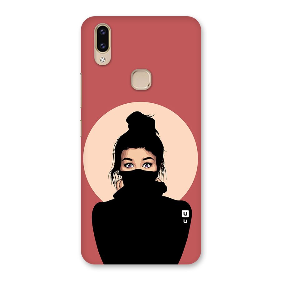 Aesthetic Digital Art Girl Back Case for Vivo V9 Youth