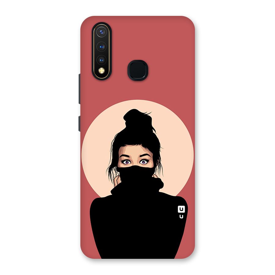 Aesthetic Digital Art Girl Back Case for Vivo Y19