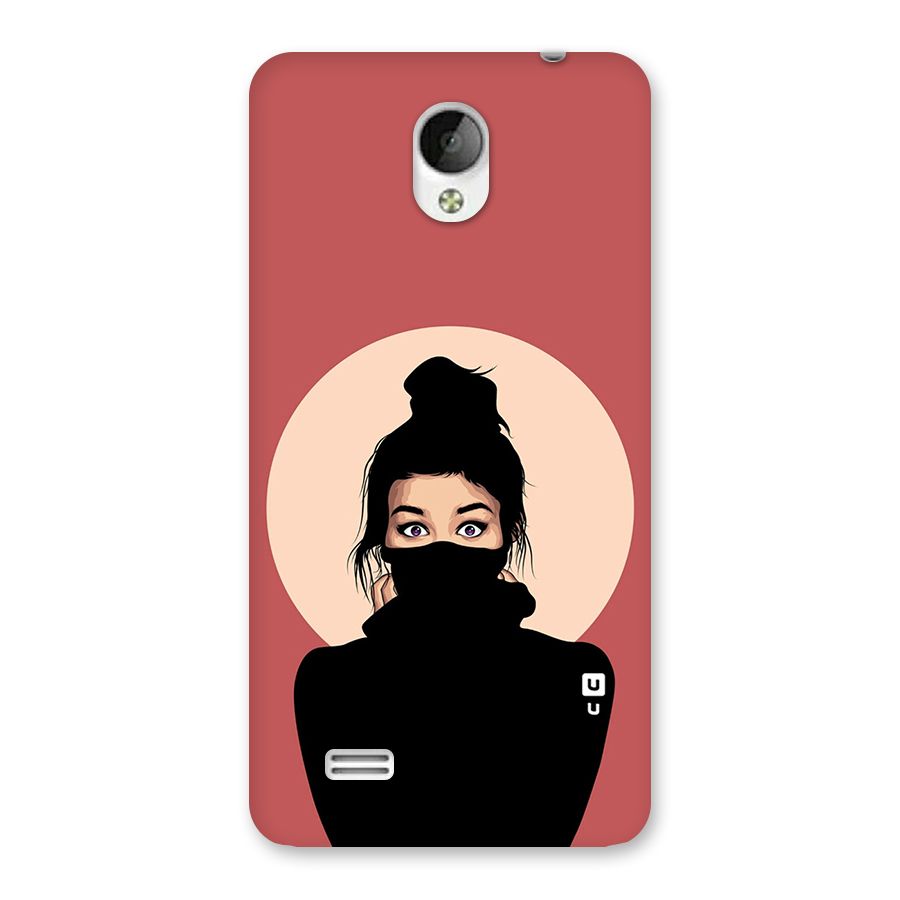 Aesthetic Digital Art Girl Back Case for Vivo Y21