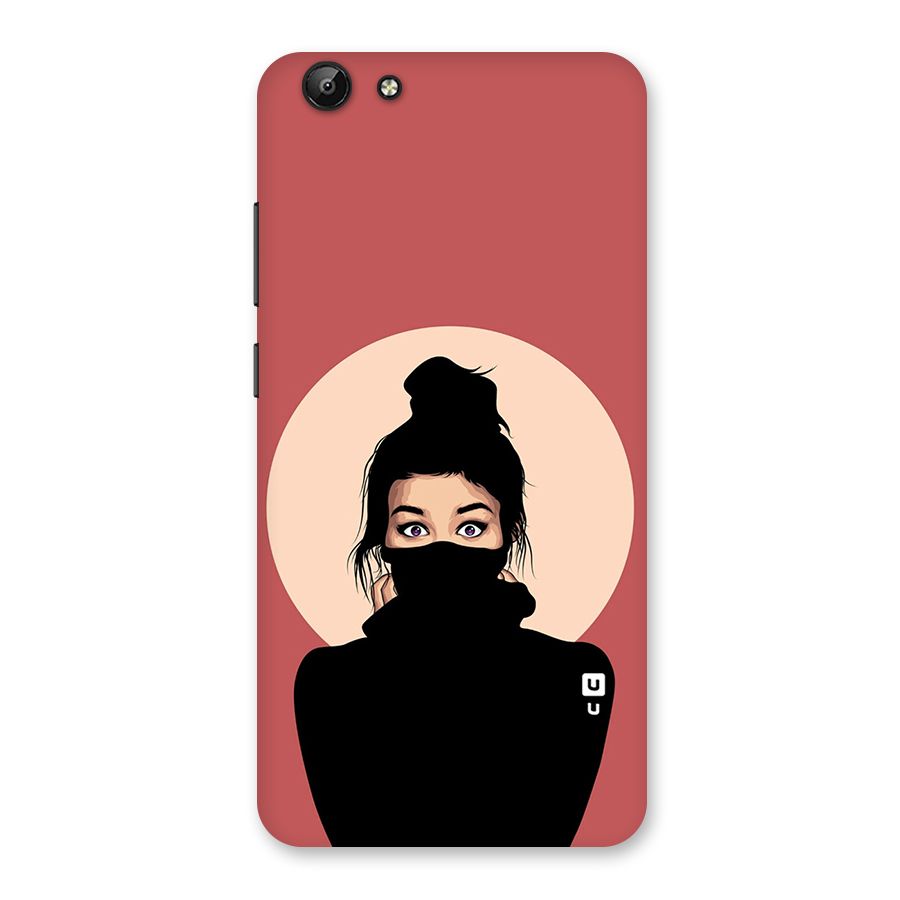 Aesthetic Digital Art Girl Back Case for Vivo Y69