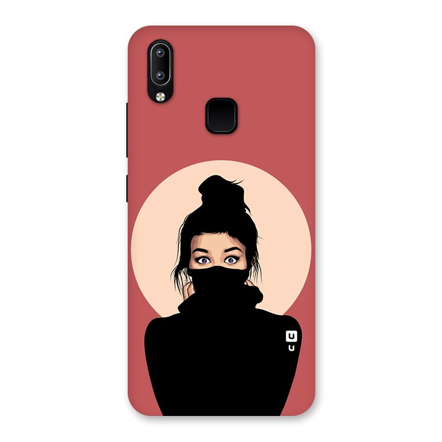 Aesthetic Digital Art Girl Back Case for Vivo Y93