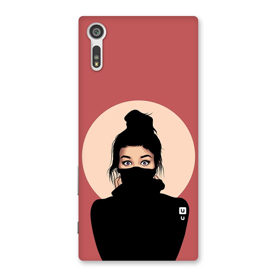 Aesthetic Digital Art Girl Back Case for Xperia XZ