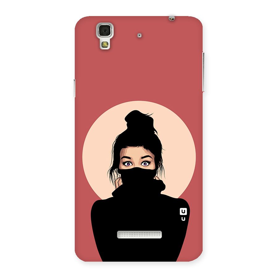 Aesthetic Digital Art Girl Back Case for Yu Yureka