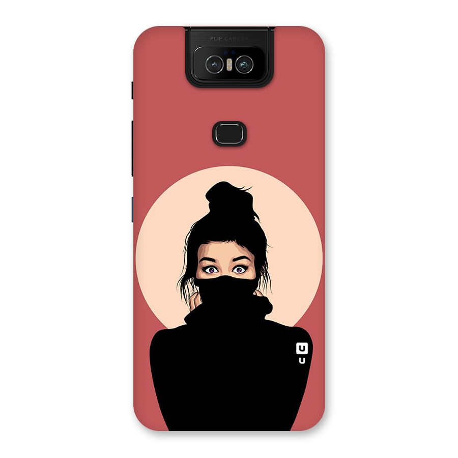 Aesthetic Digital Art Girl Back Case for Zenfone 6z
