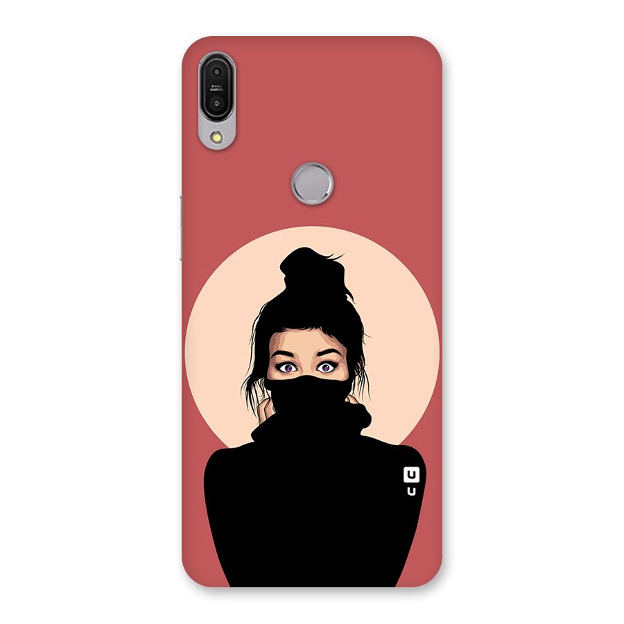 Aesthetic Digital Art Girl Back Case for Zenfone Max Pro M1