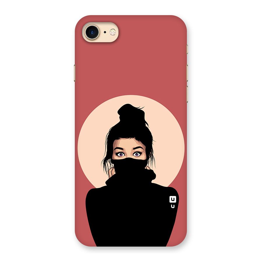 Aesthetic Digital Art Girl Back Case for iPhone 7