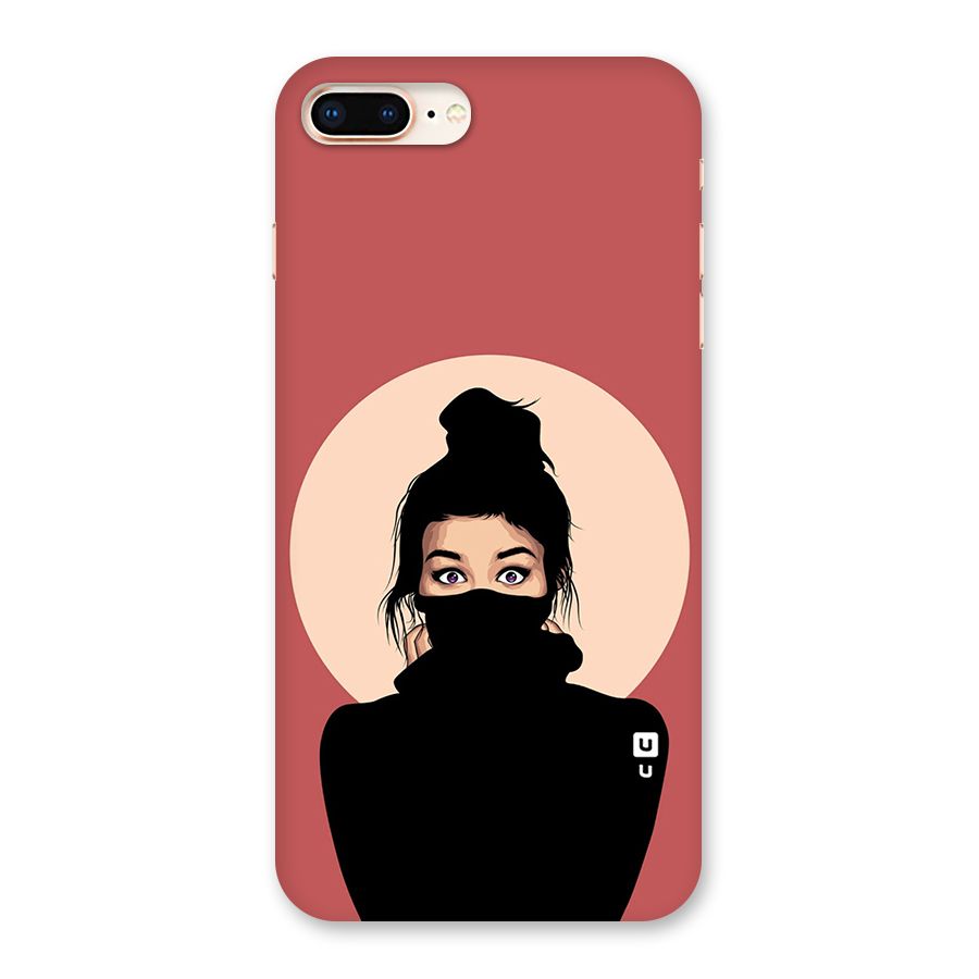 Aesthetic Digital Art Girl Back Case for iPhone 8 Plus