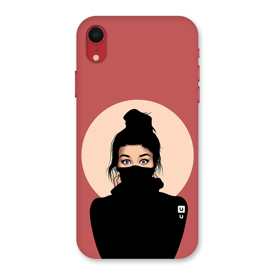 Aesthetic Digital Art Girl Back Case for iPhone XR