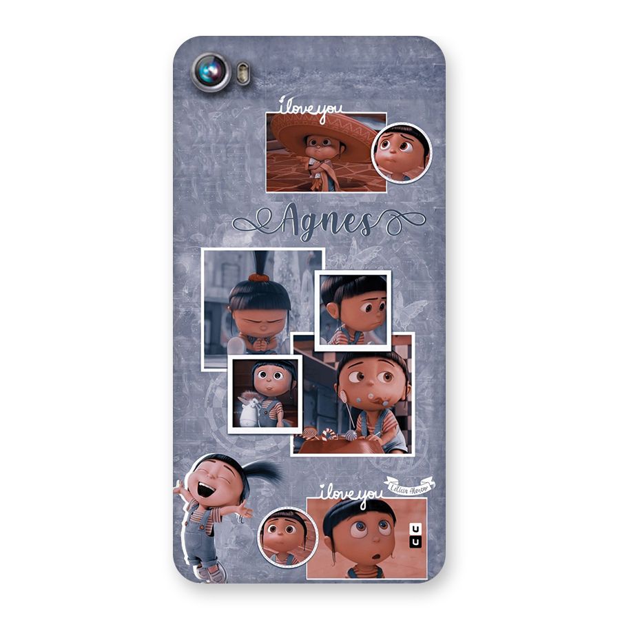 Agnes Back Case for Canvas Fire 4 (A107)
