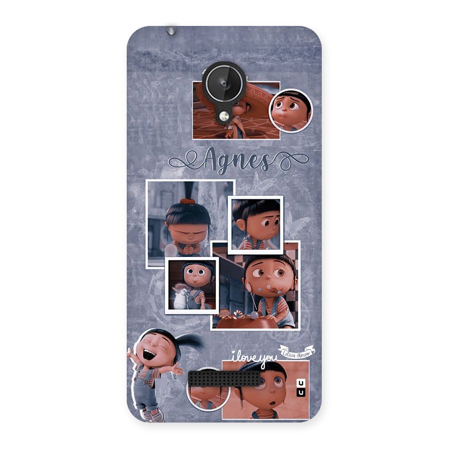 Agnes Back Case for Canvas Spark Q380