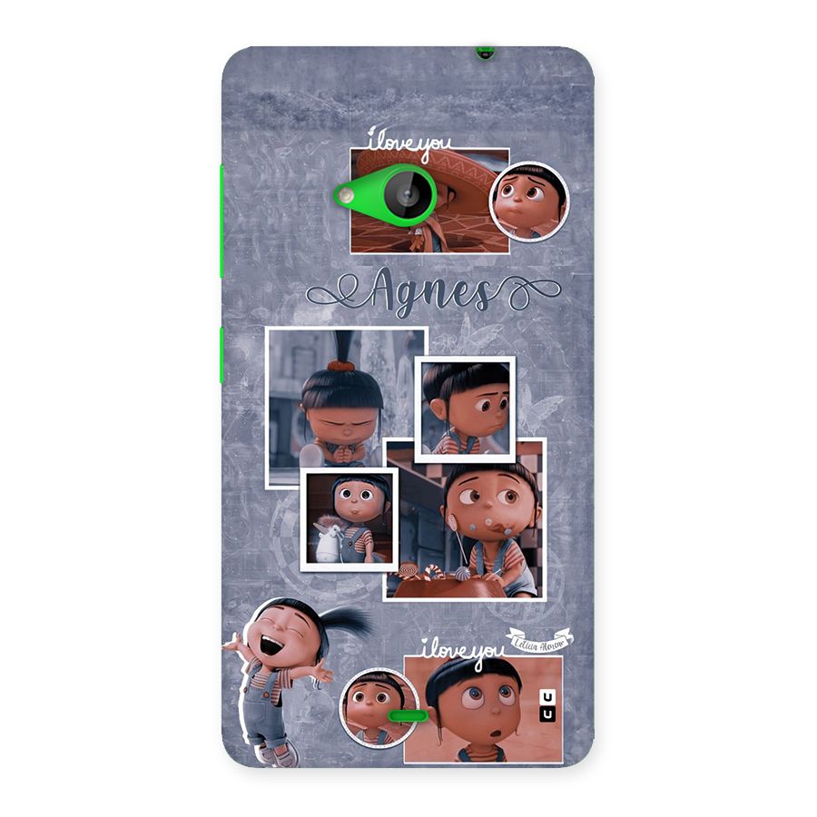 Agnes Back Case for Lumia 535