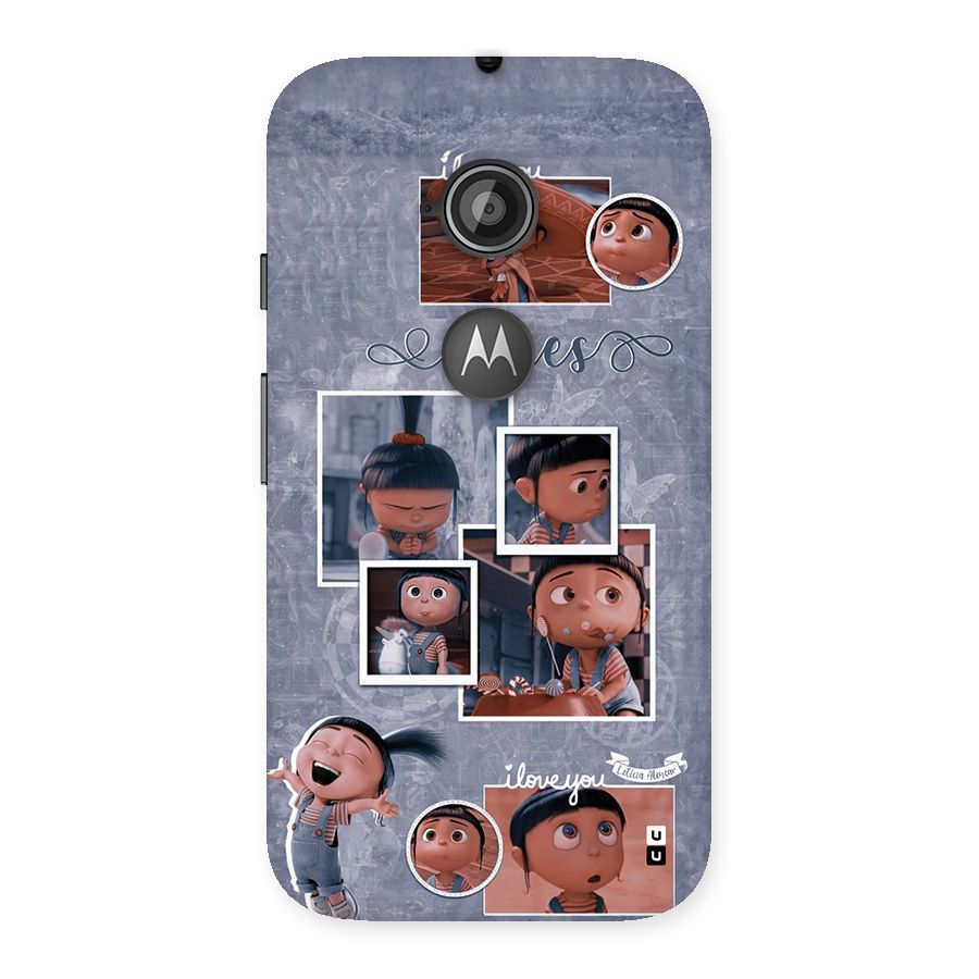 Agnes Back Case for Moto E 2nd Gen