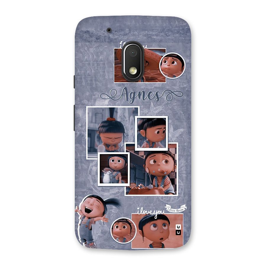 Agnes Back Case for Moto G4 Play