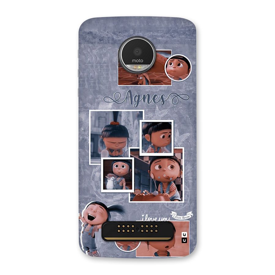Agnes Back Case for Moto Z Play