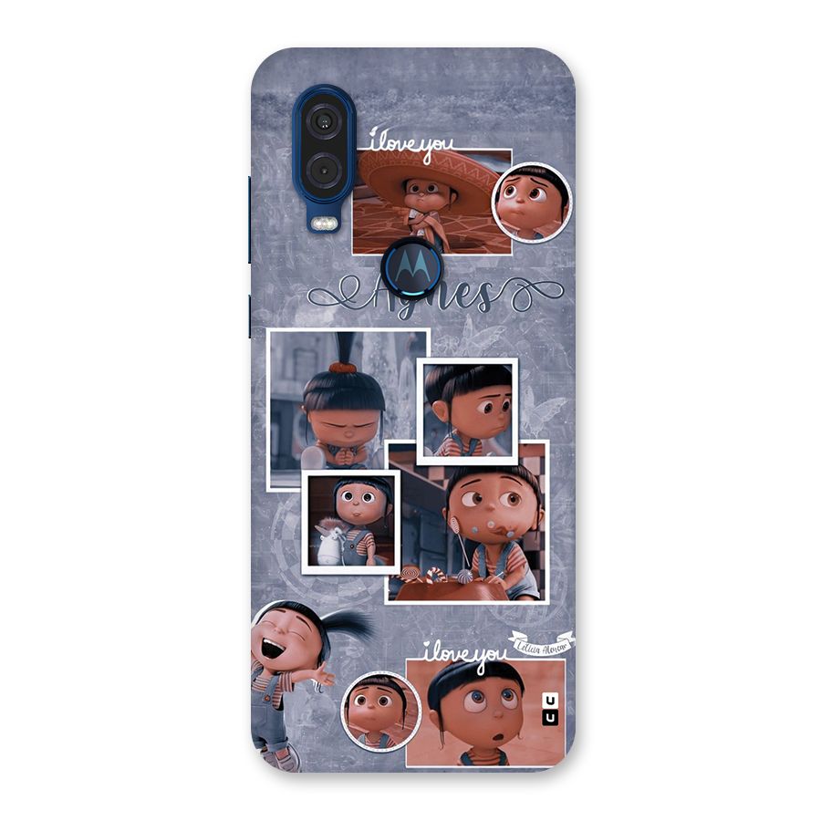 Agnes Back Case for Motorola One Vision