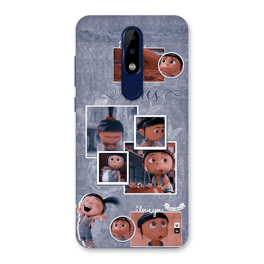 Agnes Back Case for Nokia 5.1 Plus
