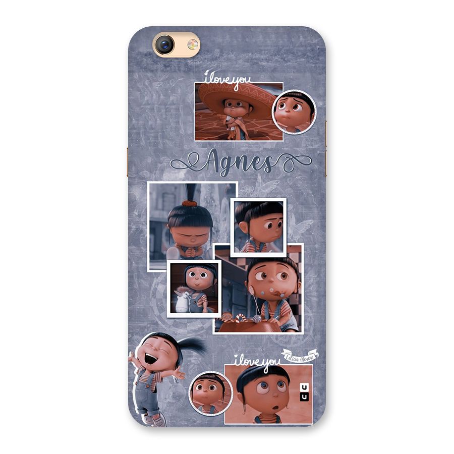 Agnes Back Case for Oppo F3 Plus
