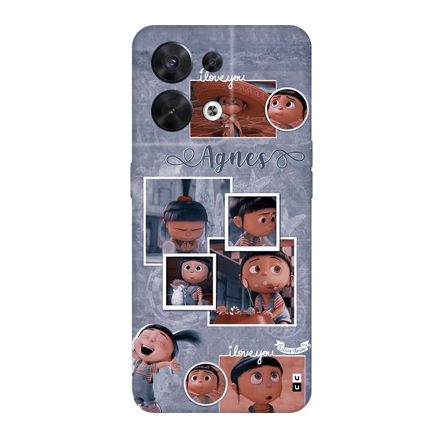 Agnes Back Case for Oppo Reno8 5G
