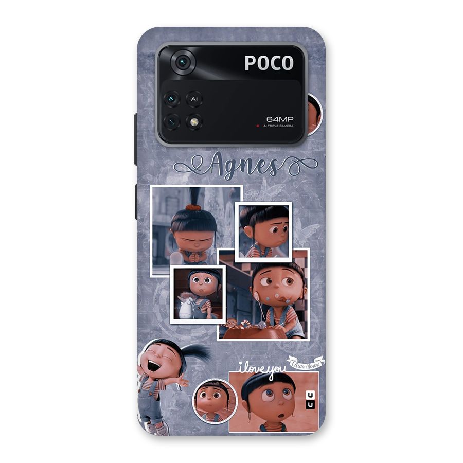 Agnes Back Case for Poco M4 Pro 4G