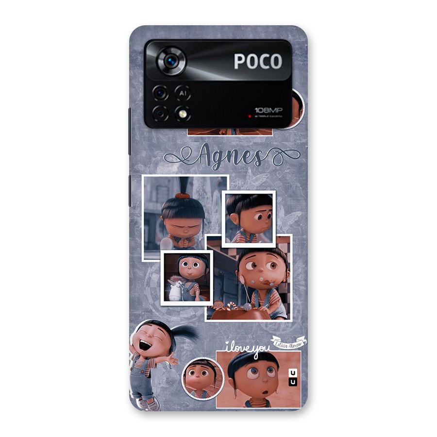 Agnes Back Case for Poco X4 Pro 5G