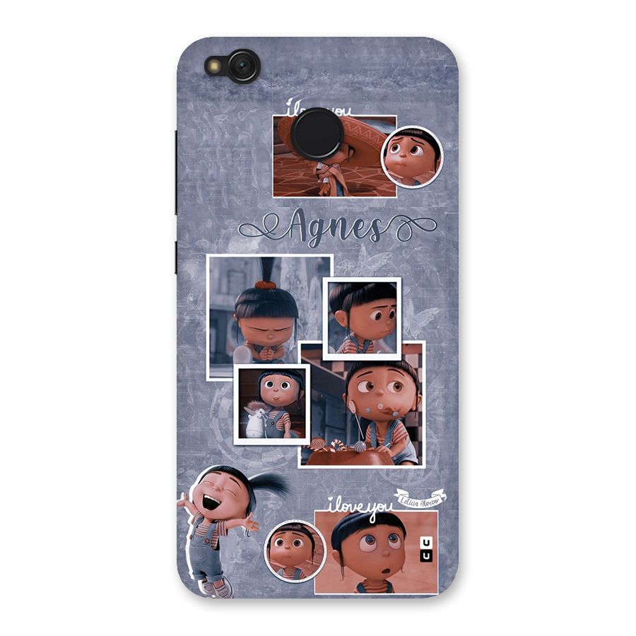 Agnes Back Case for Redmi 4