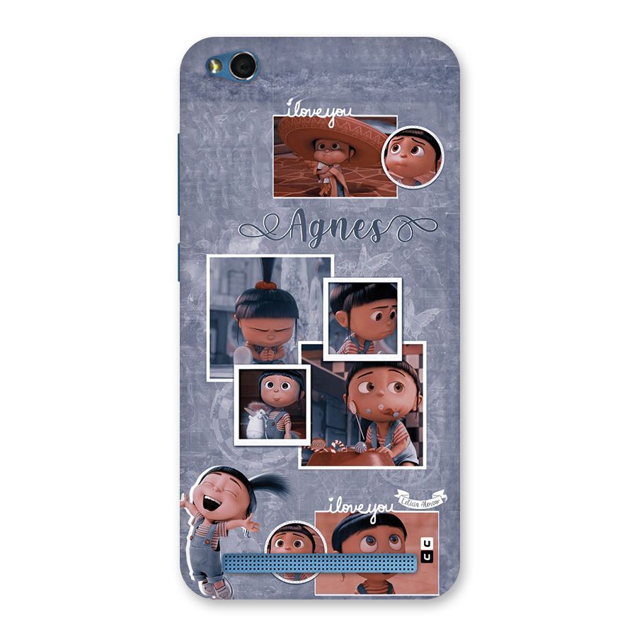 Agnes Back Case for Redmi 5A