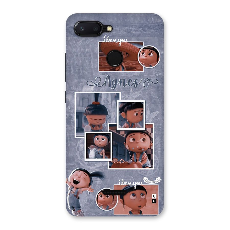 Agnes Back Case for Redmi 6