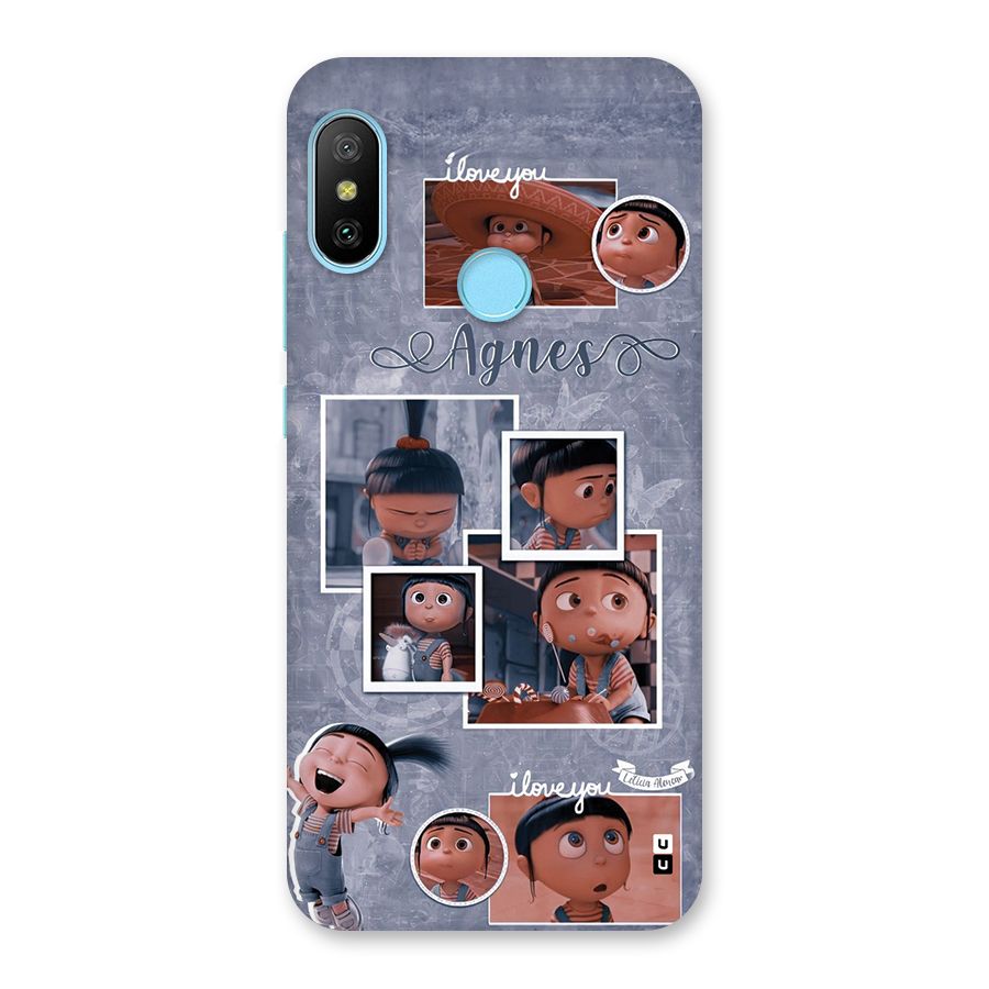 Agnes Back Case for Redmi 6 Pro