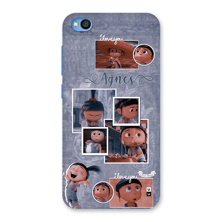 Agnes Back Case for Redmi Go