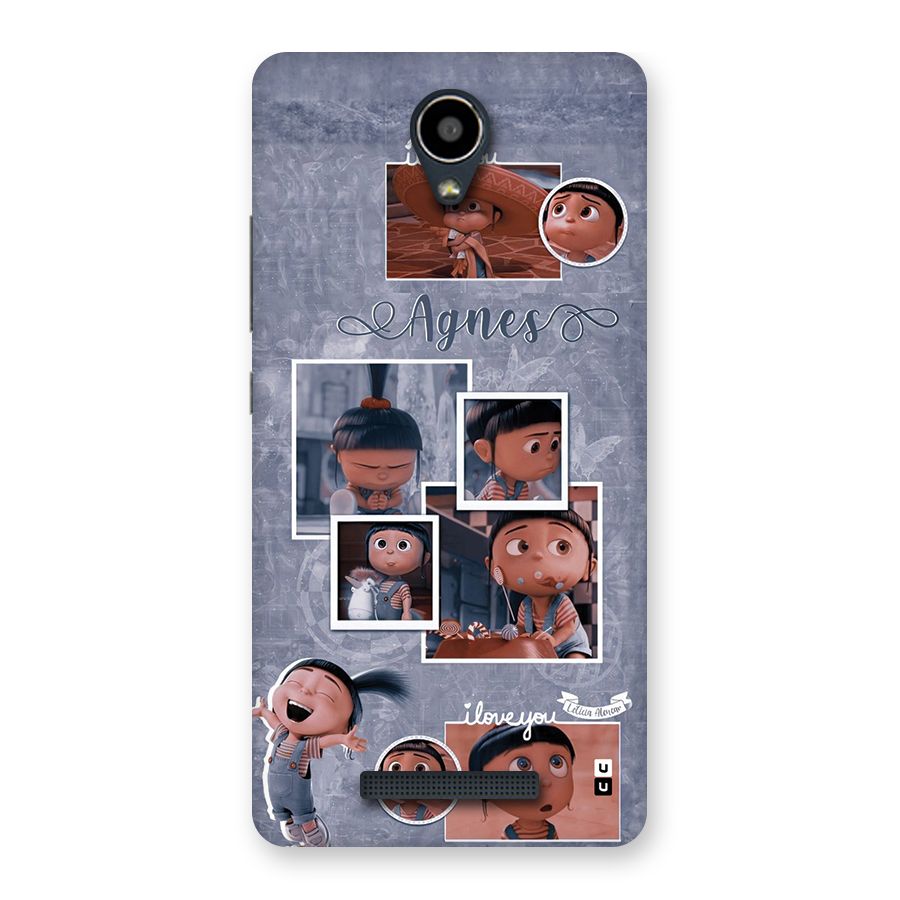 Agnes Back Case for Redmi Note 2