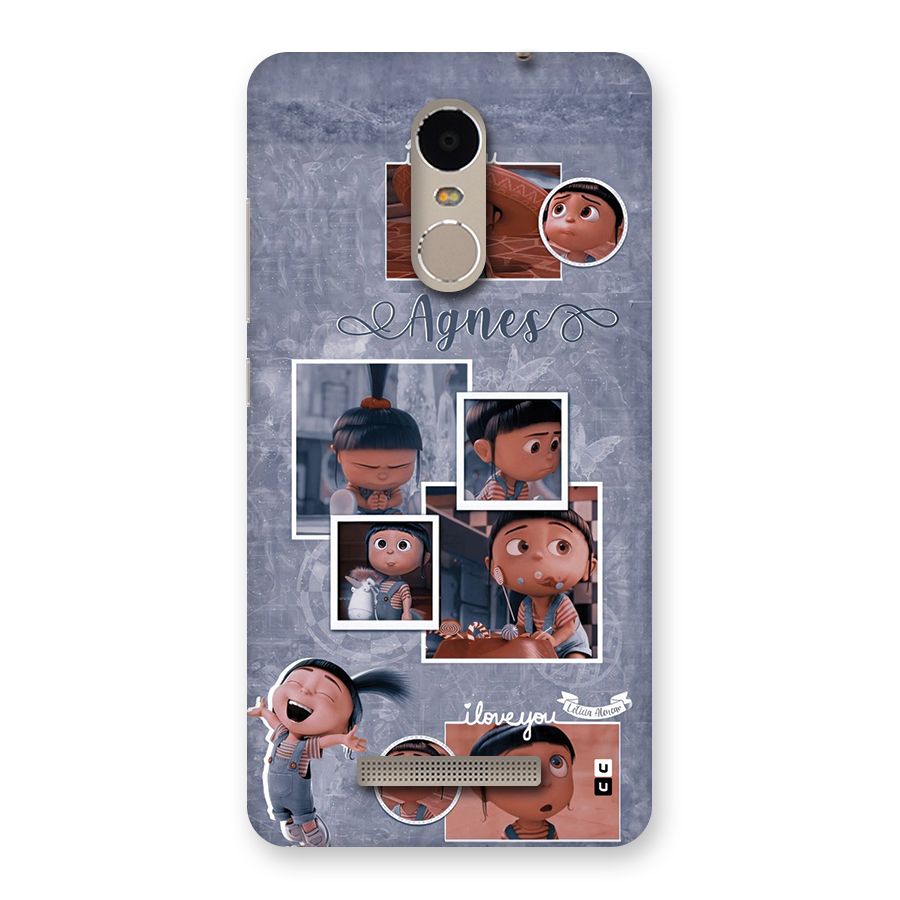 Agnes Back Case for Redmi Note 3