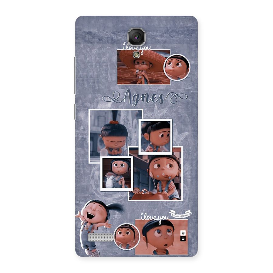 Agnes Back Case for Redmi Note Prime