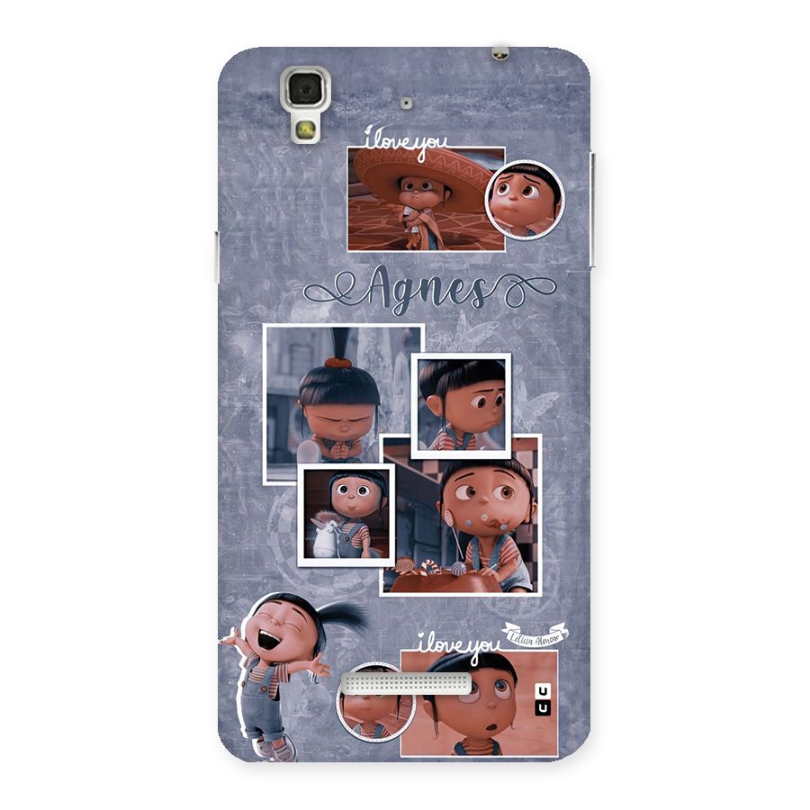 Agnes Back Case for YU Yureka Plus