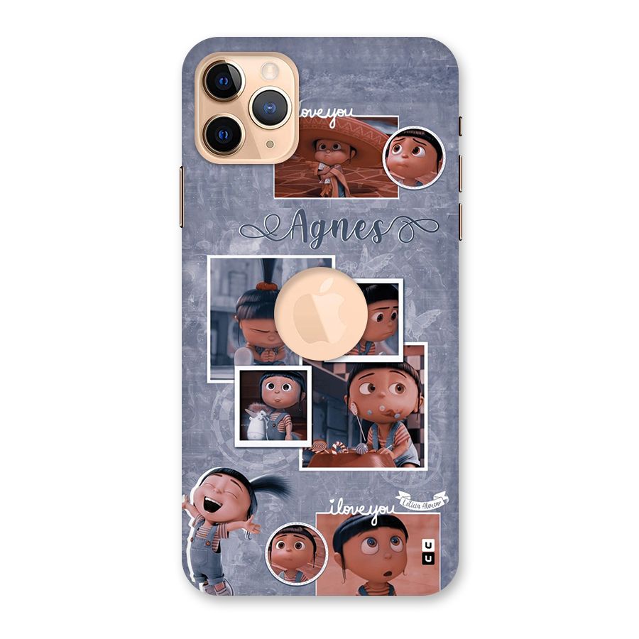 Agnes Back Case for iPhone 11 Pro Max Logo Cut