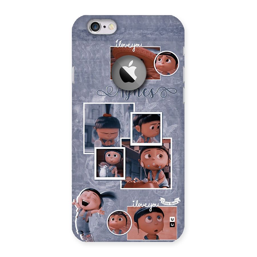 Agnes Back Case for iPhone 6 Logo Cut