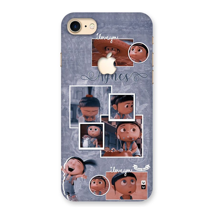 Agnes Back Case for iPhone 7 Apple Cut