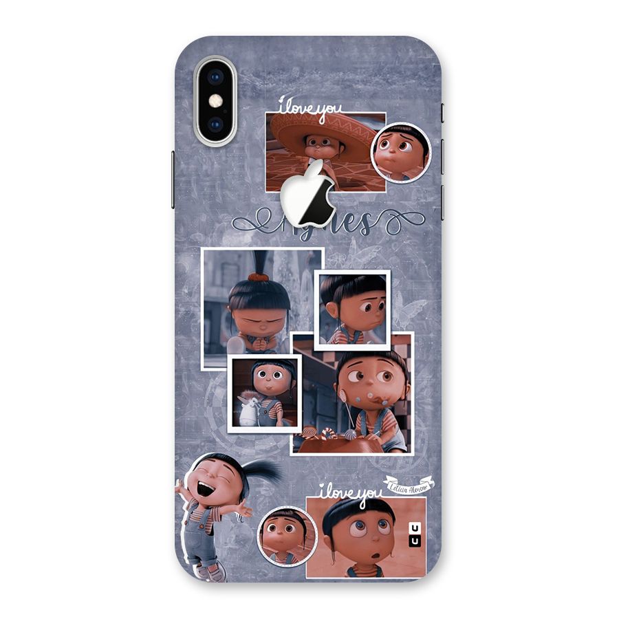 Agnes Back Case for iPhone XS Max Apple Cut